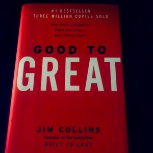 Good to great by Jim Collins
